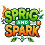 sprig and spark simple logo